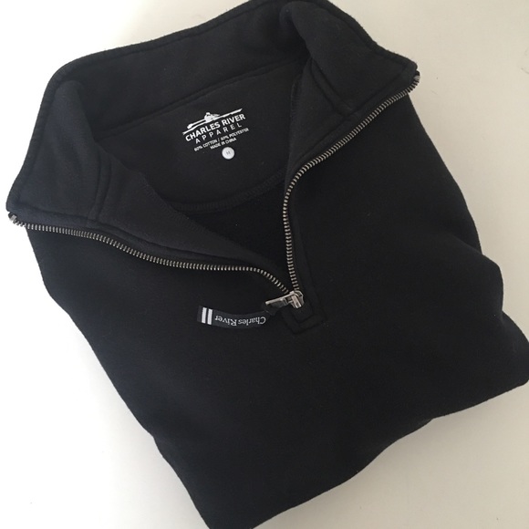 Charles River Apparel Black Concord Sweatshirt - Picture 8 of 8